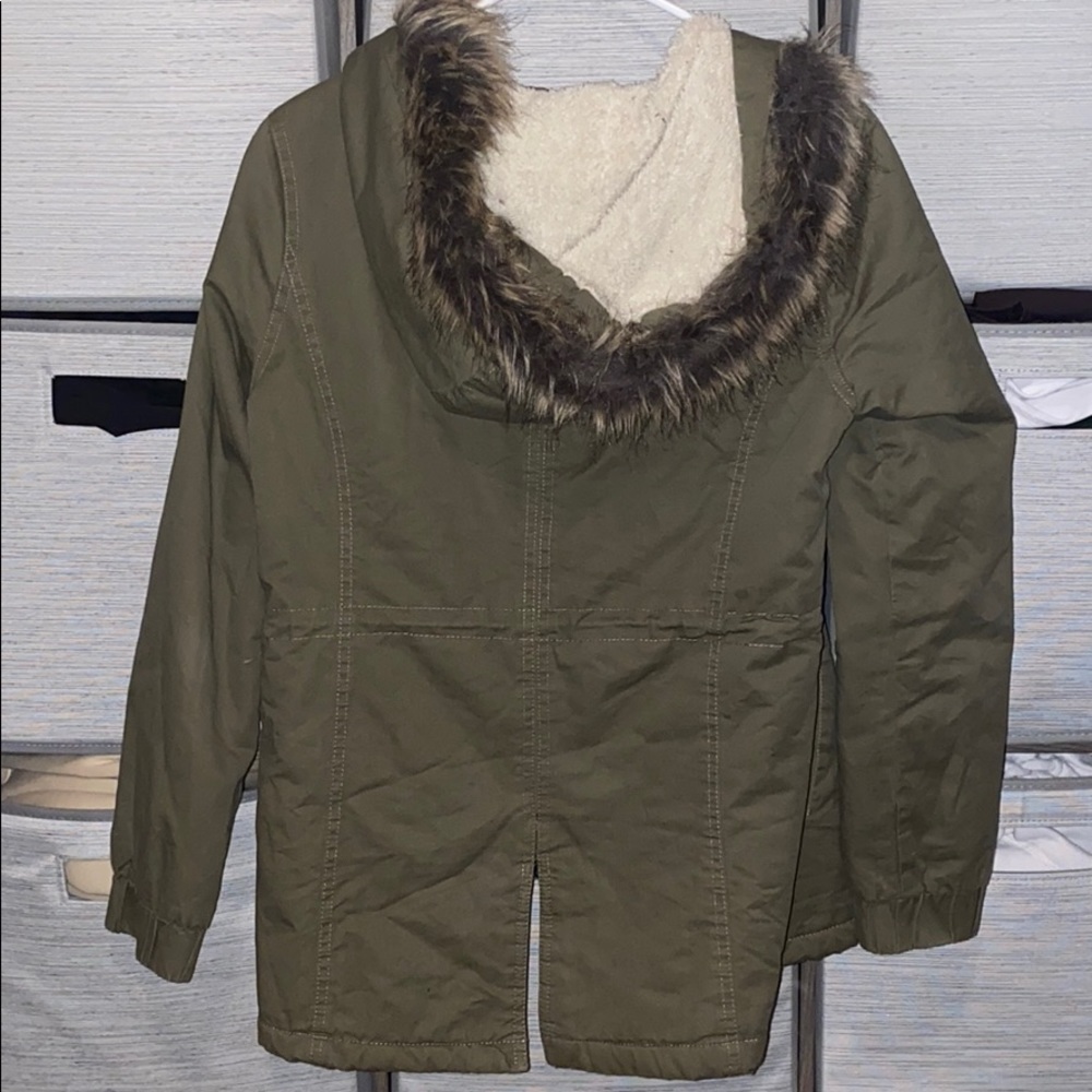 Green utility jacket - Picture 3 of 3